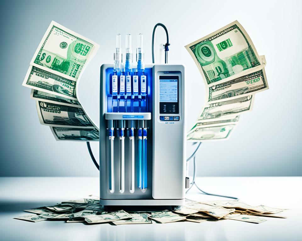 how much dialysis machine cost