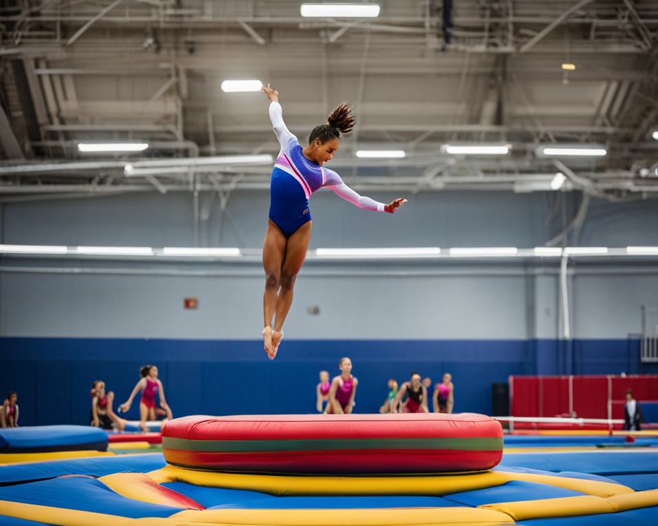 air track gymnastics